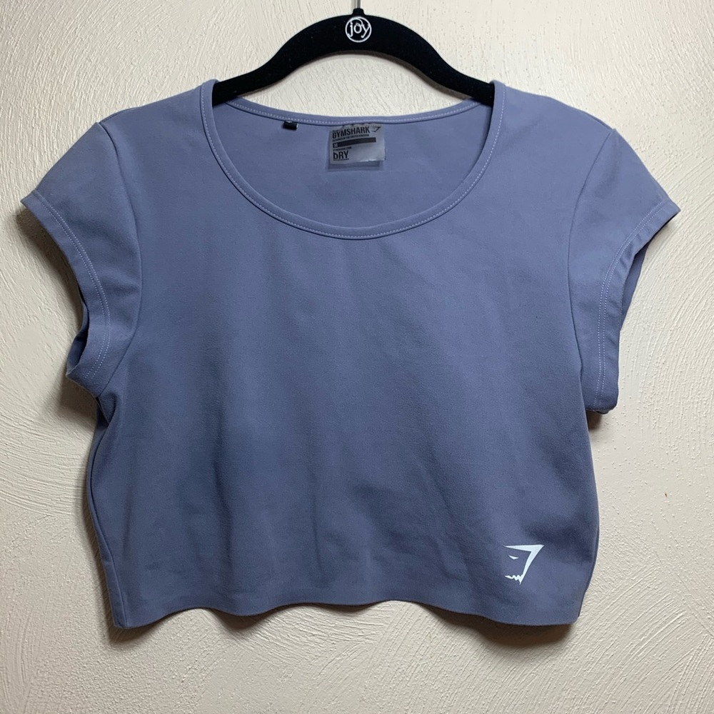 Gymshark Dreamy Cap Sleeve Crop Top Size Medium